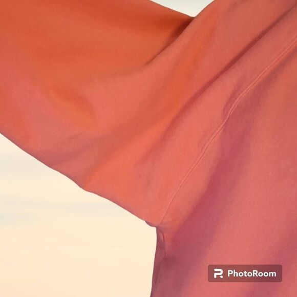 Gap Sweats Coral Crew Neck Sweatshirt Size Small (Tall 42-44) - Picture 3 of 6